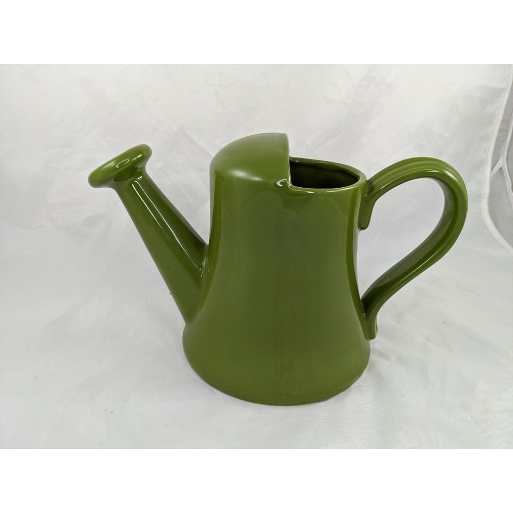 Green Watering Can Vase Potteryβ 6 Inch Heygill Imports